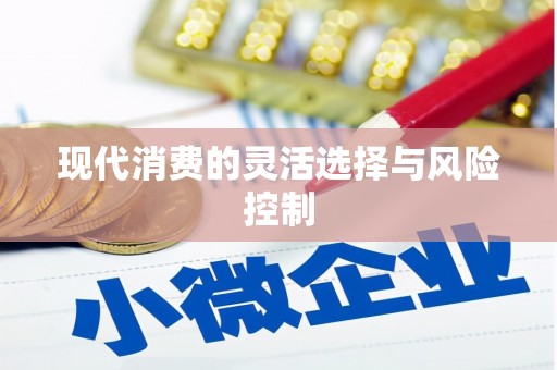 青阳现代消费的灵活选择与风险控制
