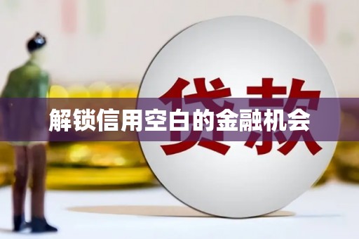 青阳解锁信用空白的金融机会