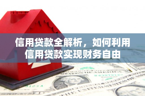 青阳信用贷款全解析，如何利用信用贷款实现财务自由