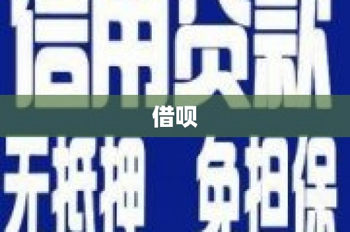 青阳借呗