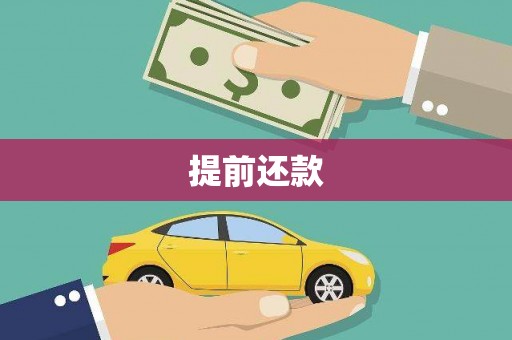 青阳提前还款
